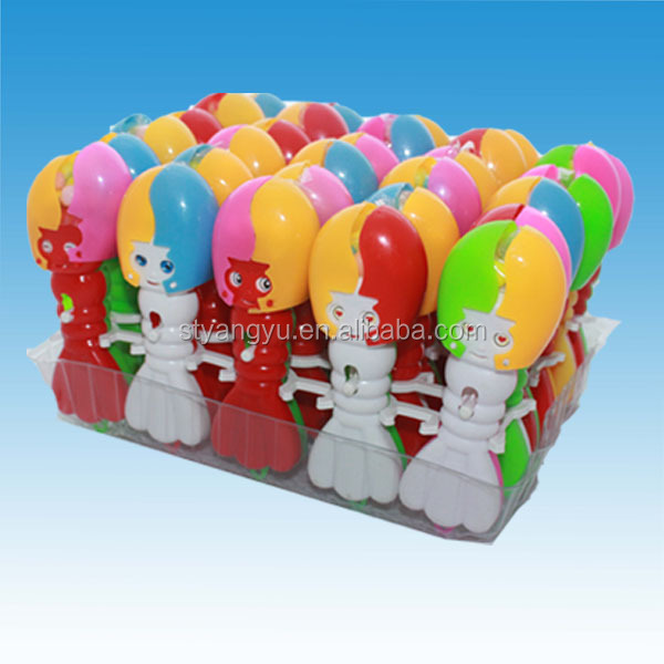 Lobster Shape Changing Face Girl Toy Candy