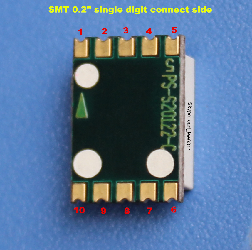 0.2 inch ultra thin 1 digit 7 segment led smd display 0.2