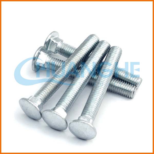 Alibaba China Fastener Round Head Oval Neck Carriage Guardrail Bolt