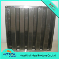Hot Sale Stainless Steel Baffle Grease Filter on Alibaba China