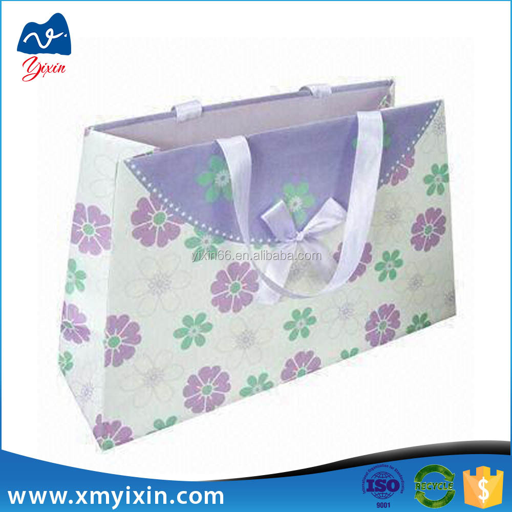 popular hot paper packaging bag/paper gift bag/christmas paper