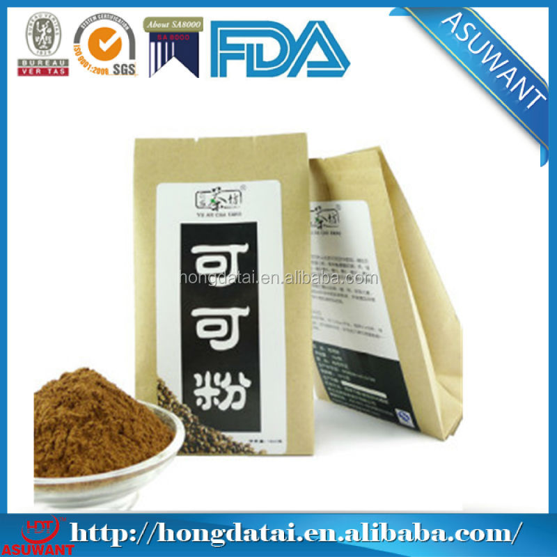 FDA certificated kraft paper cocoa powder bag