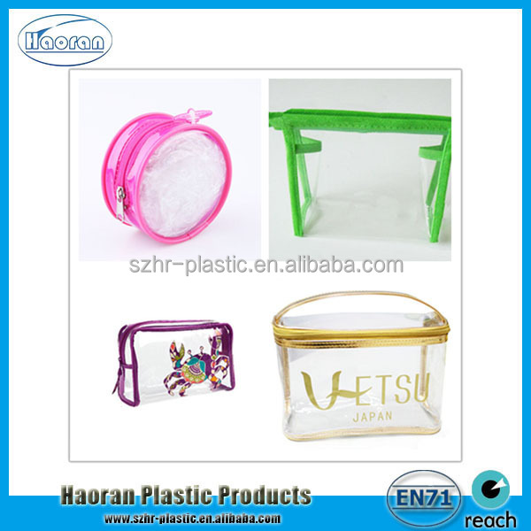 ファッションデザインジッパーの閉鎖プラスチックpvcジッパーバッグ　プロモーション用問屋・仕入れ・卸・卸売り