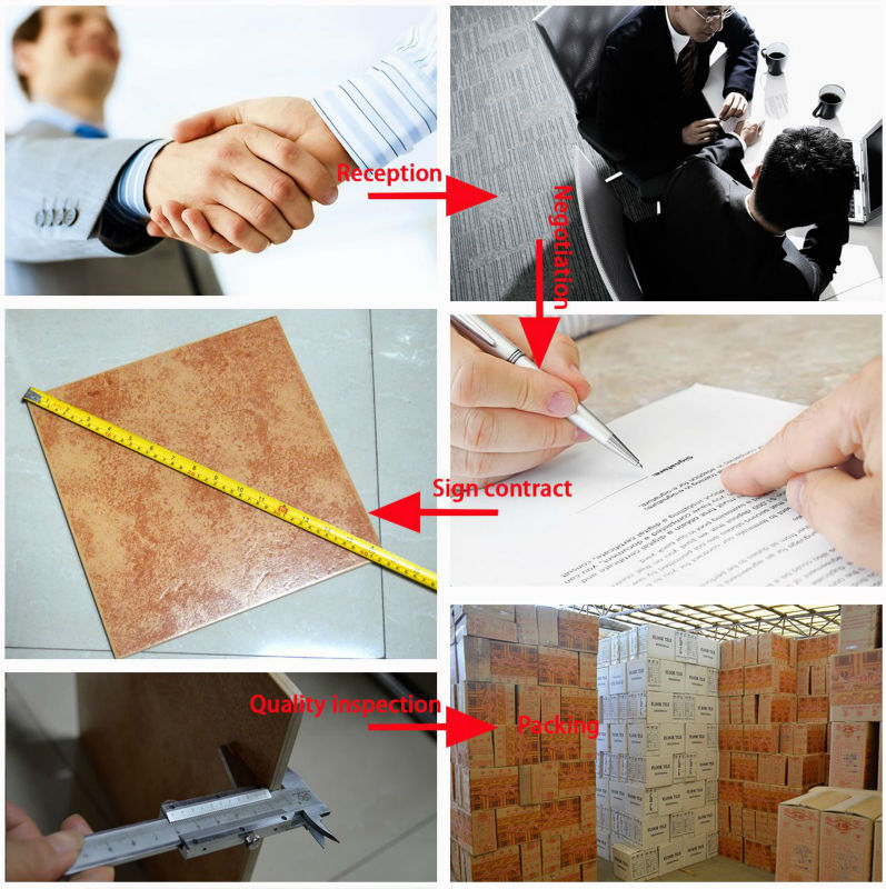 Factory of polished tile vitrified salt and pepper tile in foshan