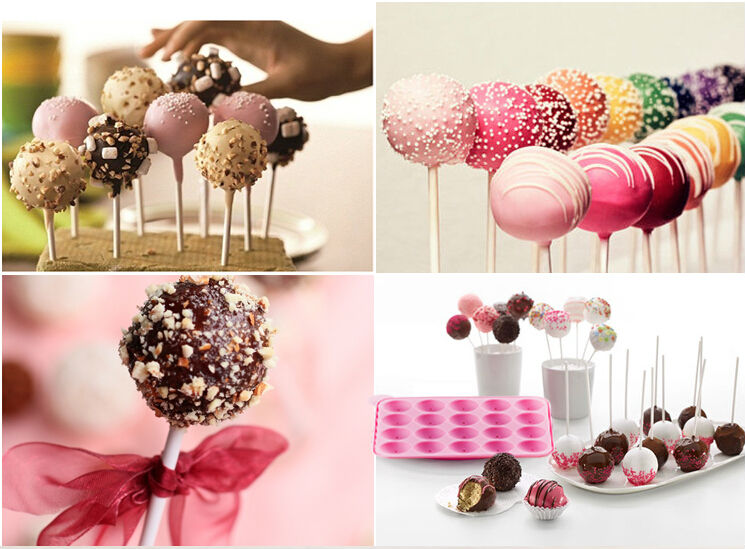 FDA Standard 20 lollipop silicone mold Lollipop Sticks