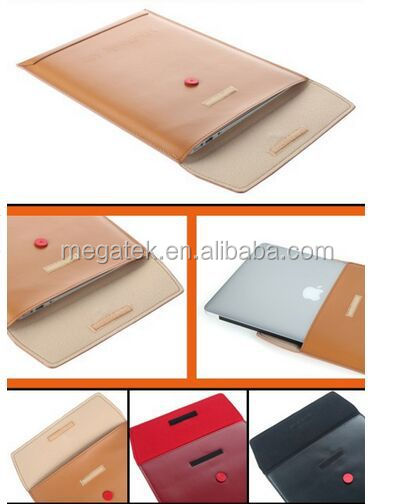 111315インチ革のラップトップのmacbookproの空気用スリーブ、 puレザーラップトップバッグ15インチ1311インチ仕入れ・メーカー・工場