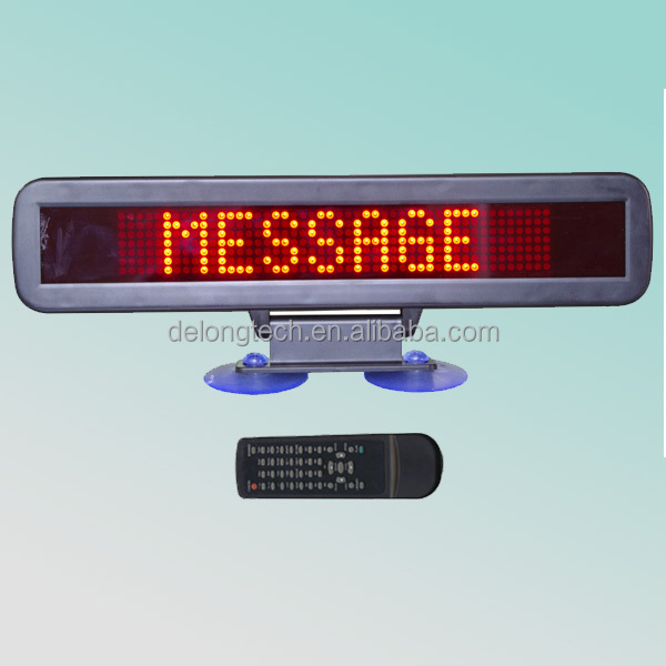 Cerohs指令英語赤12v7x48pixelp4.75mm屋内ドットマトリクスled車のウィンドウのメッセージの記号問屋・仕入れ・卸・卸売り