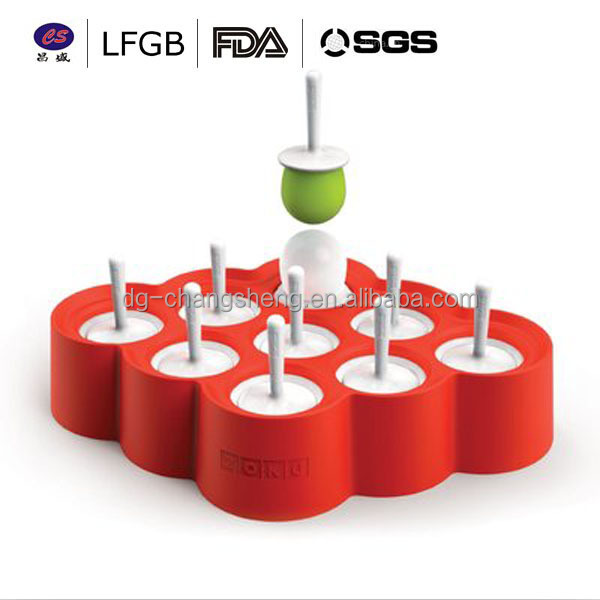lollipop ice cube tray mould 100% silicone cake mould