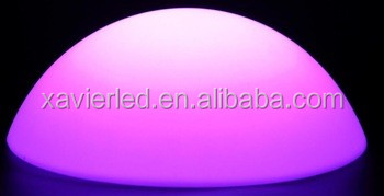XV-3914-HBL led装飾グローイングイルミネーション照明半球リモート制御変える仕入れ・メーカー・工場