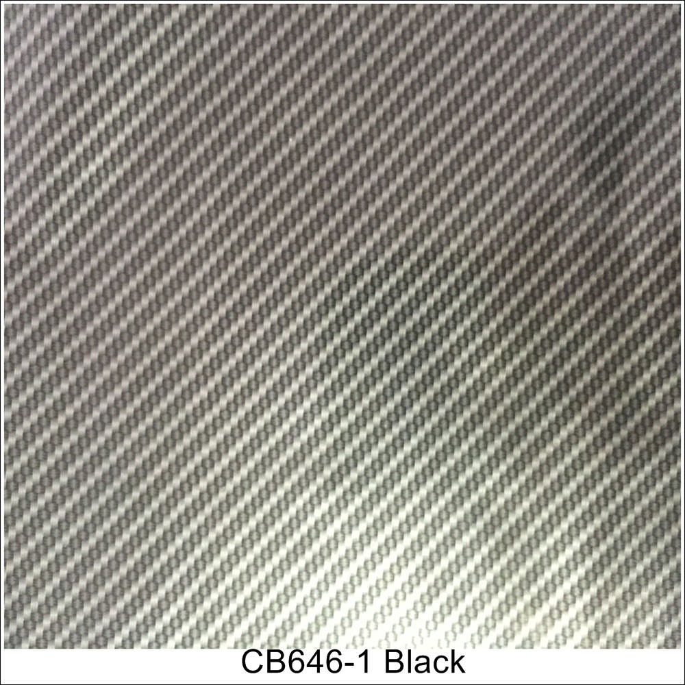 ホット販売真織りブラックカーボンファイバーhydrographicsフィルム100センチ用カー仕入れ・メーカー・工場