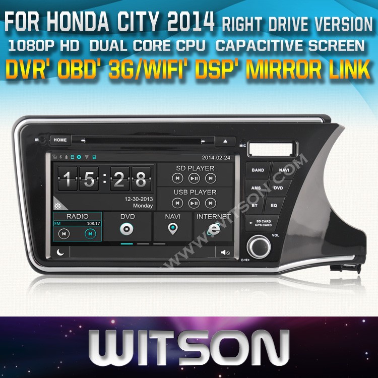 Honda city car audio system