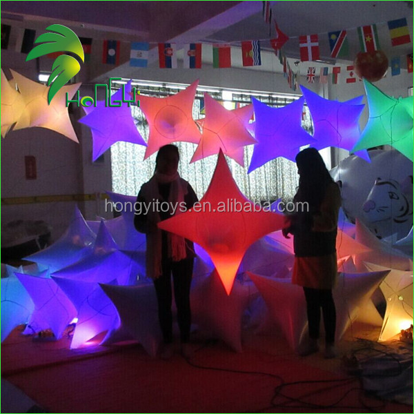 inflatable colorful led star balloon (4)