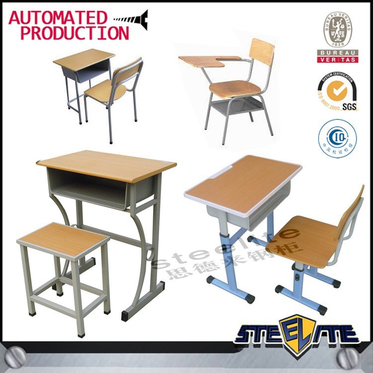 High School Furniture Classroom Tables And Chairs Old Wooden Top