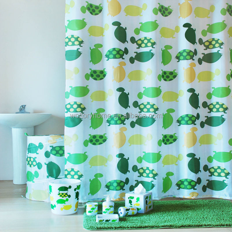 Whole Bathroom Set In Match Design Turtle Green Bath Shower Turtle Green Jpg