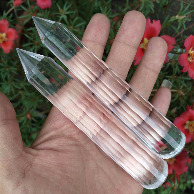 Wholesale Pranic Healing Crystals Natural Hand Made Crystal Point Vogel