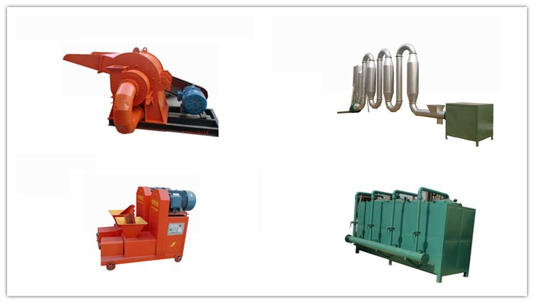 pop wood charcoal carbonization furnace