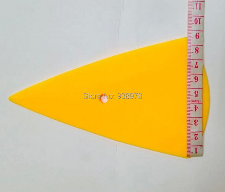 Yellow Color Pointed end Scraper squeegee (6).jpg