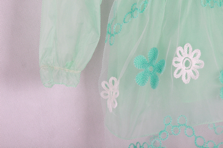 夏新fsf15042015薄い透明の子供のレースのファクトリーアウトレット素敵な日除けの衣類の花の衣類仕入れ・メーカー・工場