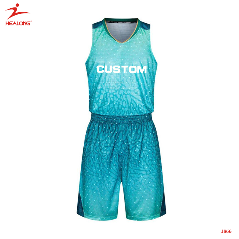 Basketball Uniform Design Yellow Gold Color Pink Sky Blue White Green