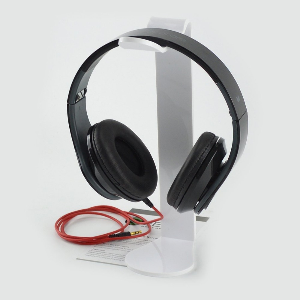 Acrylic Clear Earphone Display Rack Acrylic Headphone Display Stand