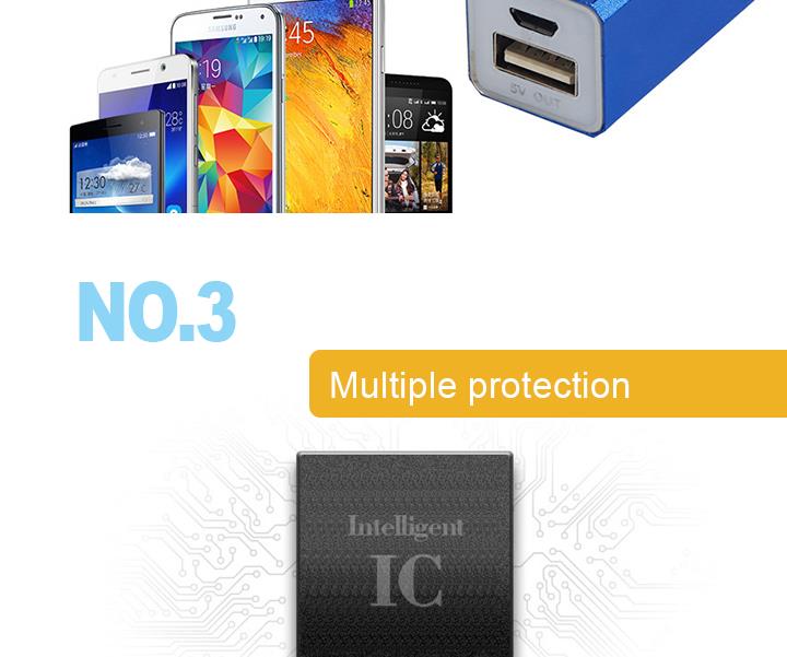 2600mAh Universal Portable Charger USB External Battery Power Pack
