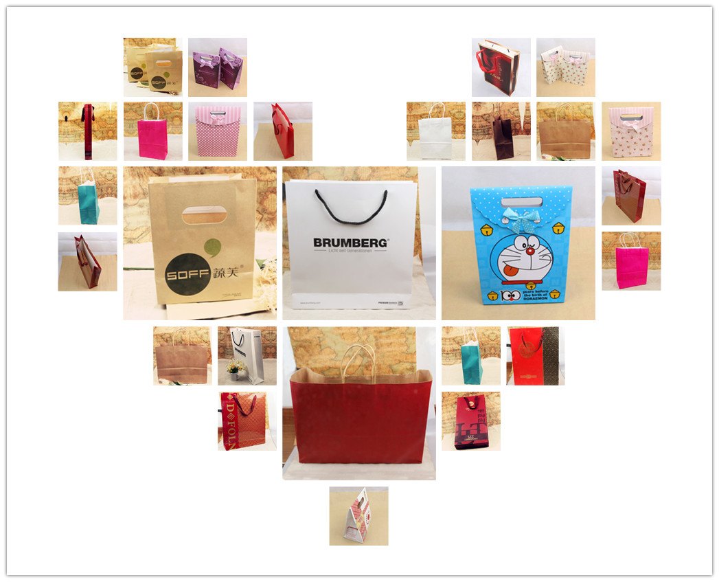 Classical nice looking paper bags packaging for cocoa powder