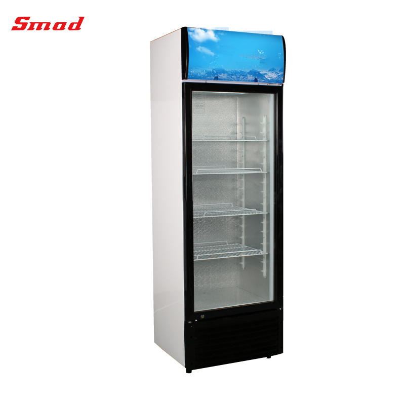 Commercial Soft Drink Glass Door Display Cooler Refrigerator