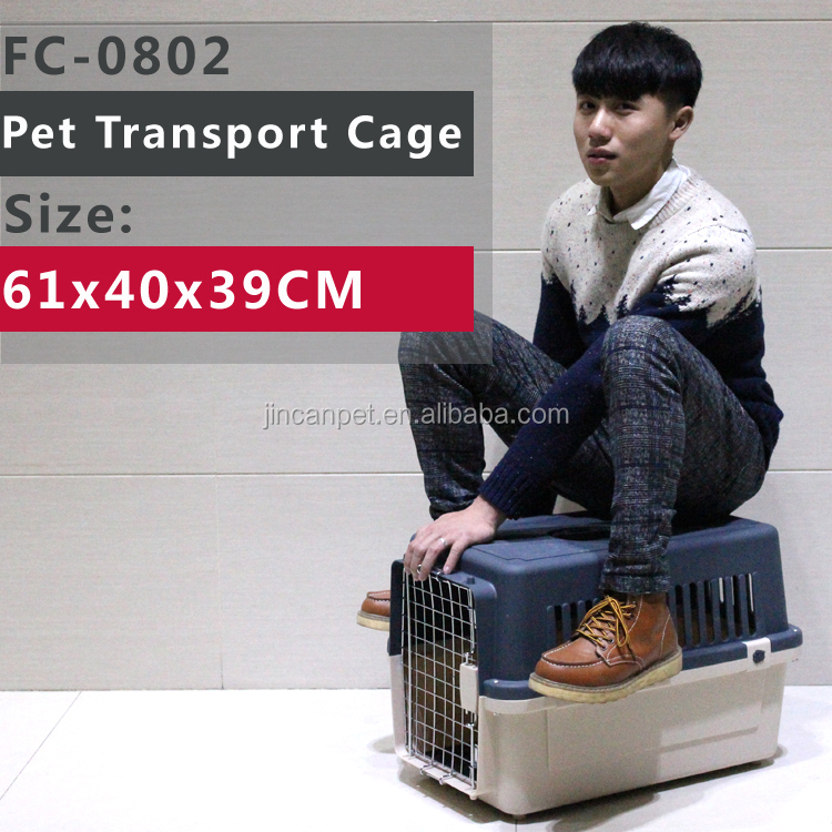 Pp素材&ステンレスプラスチック犬輸送ハウス製品/ケージ/キャリア:耐久性&ソフト仕入れ・メーカー・工場