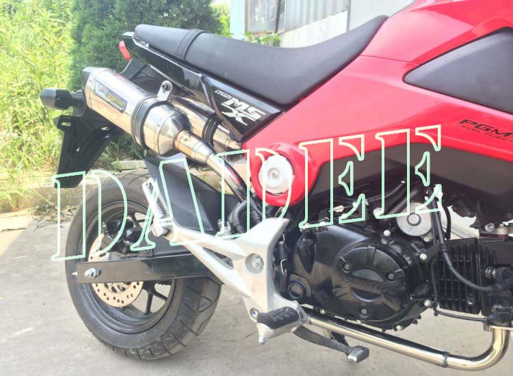 オートバイの双子racingsuperbikeトールスリップ- システム上のステンレス鋼msx125マフラー・排気問屋・仕入れ・卸・卸売り