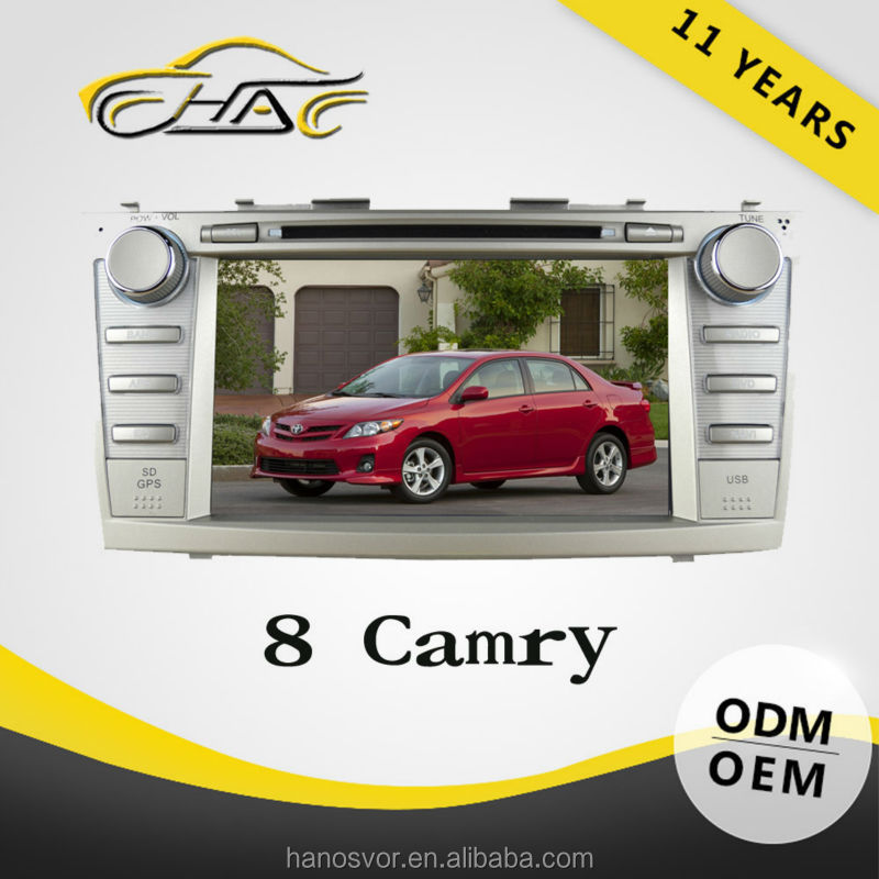 toyota camry touch screen gps dvd navigation system #5