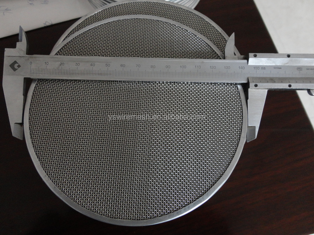 Filter Disc / Stainless Steel Bho Filter Screen / 50 Micron Stainless