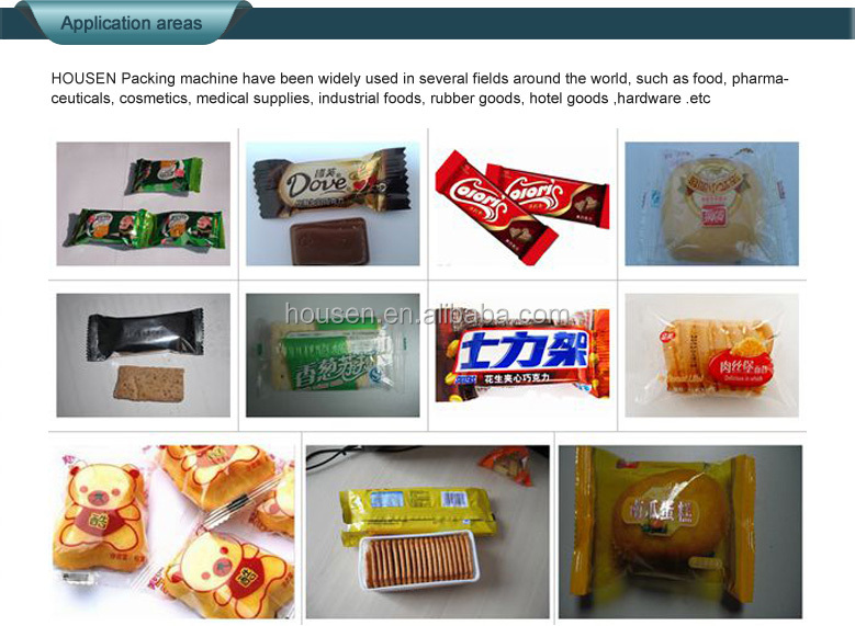 Automatic high speed dark chocolate packaging machine with CE certification