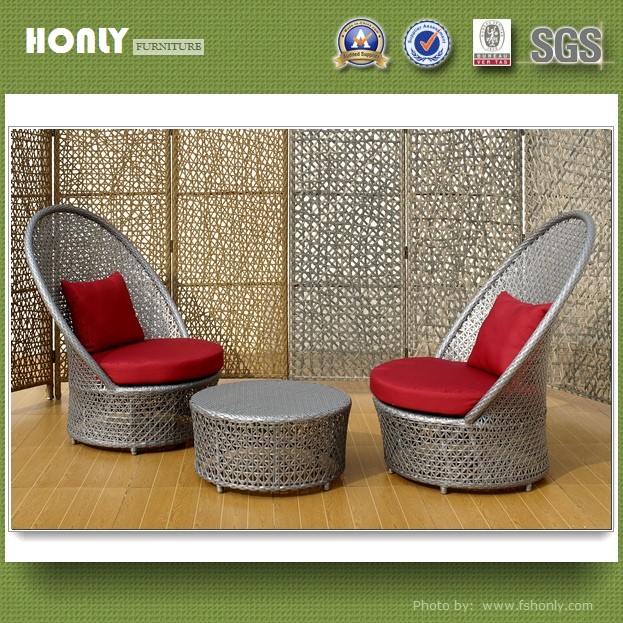 Rattan peacock chair outdoor garden peacock chair