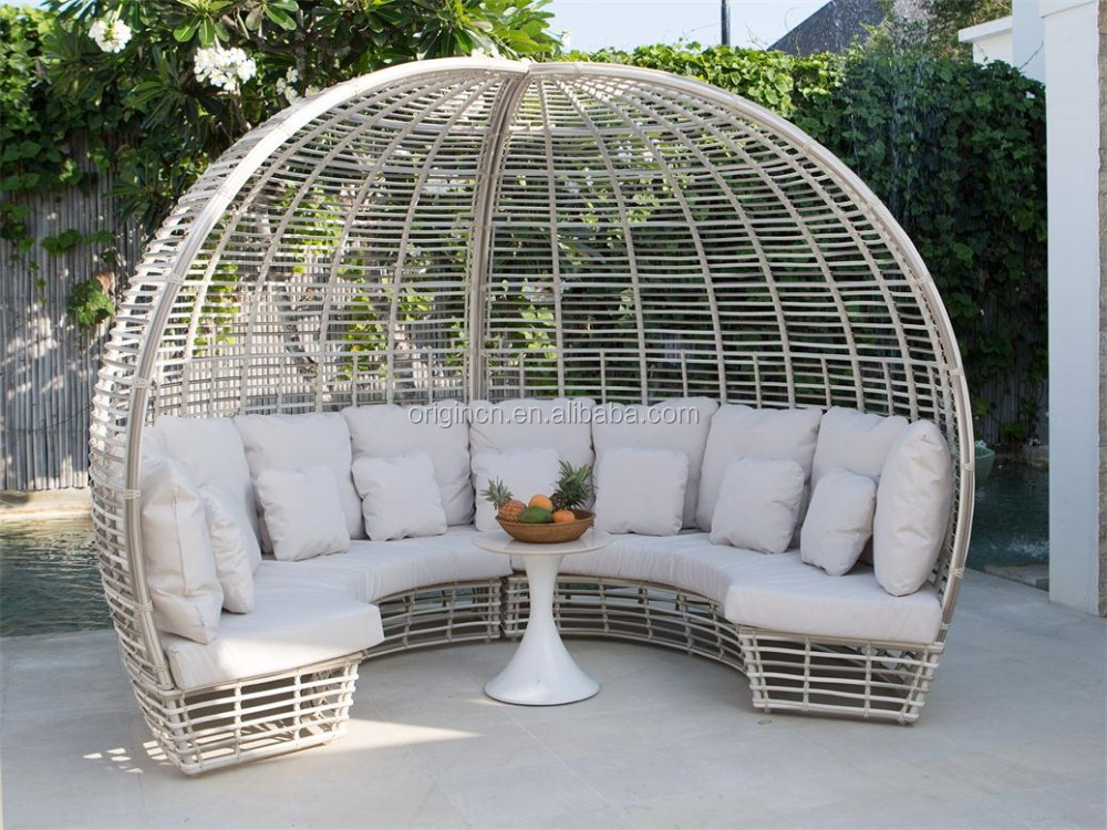Half Round Bird Nest Shaped Big Lots Outdoor Garden Leisure Furniture