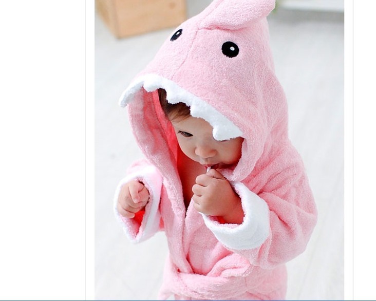 ファッション子供の動物かわいい赤ちゃんパジャマ子供のタオルのバスローブ仕入れ・メーカー・工場