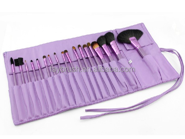 薄紫18個make- とブラシを構成はブラシセットを構成するカスタムロゴ 問屋・仕入れ・卸・卸売り