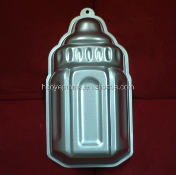 Feeding Bottle Shaped Cake Decorating Aluminum Cake Tins