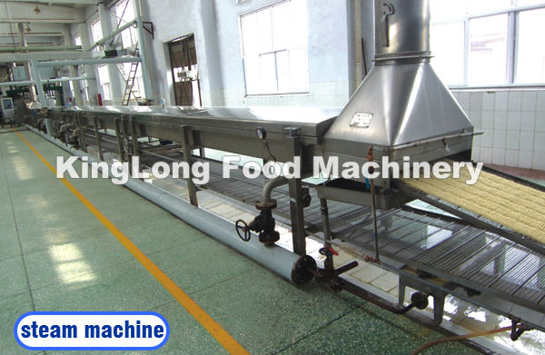 High efficiency automatic fried instant noodle making machine