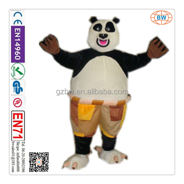 2014年熱い販売の大人の中国からカンフーパンダのマスコットの衣装問屋・仕入れ・卸・卸売り