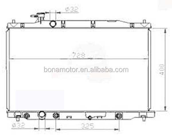 radiator for HONDA CRV RE4 2007- AT16 904153  - COPY 2.jpg