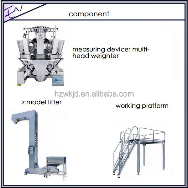 Automatic premade saffron zipper bag packaging machine