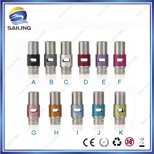 Sailing Ariflow Adjustable Copper,Brass, Teflon,Aluminum.SS Wide bore Drip tips, The Largest Supplier of Drip Tips in China