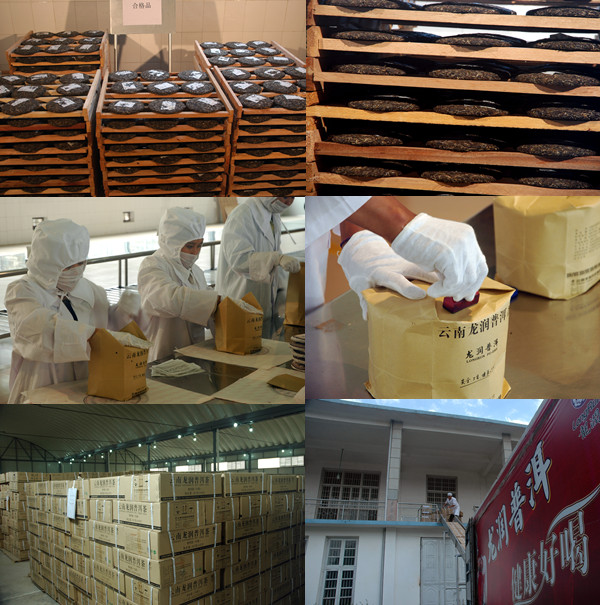High quality LongRun Raw Tea cake