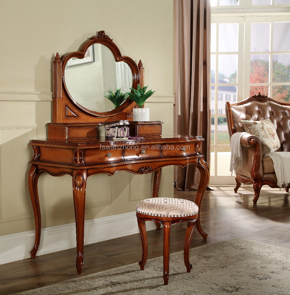 アンティーク王室ヨーロッパスタイル木製5ピース寝室の家具、クラシック寝室セット仕入れ・メーカー・工場