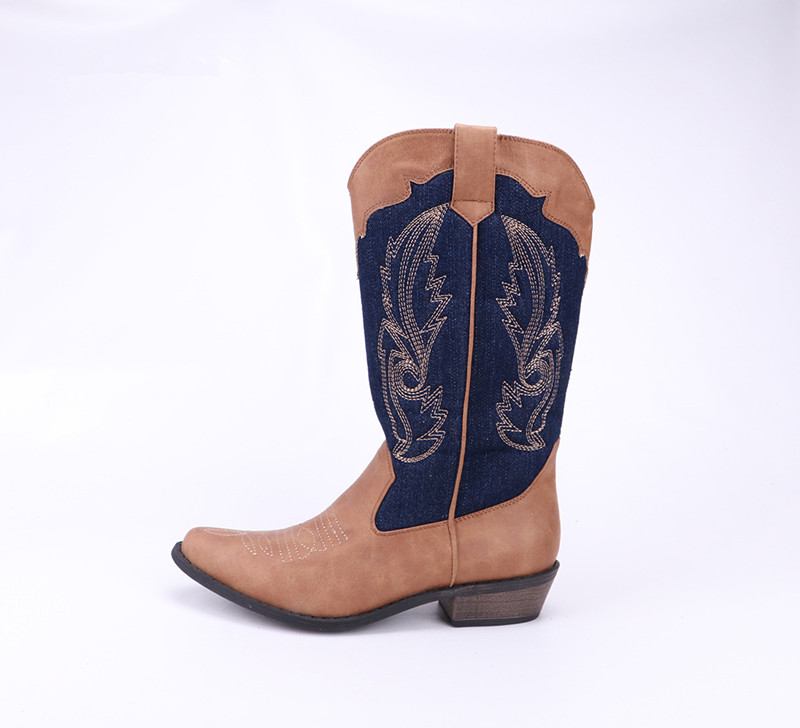 women's half cowboy boots
