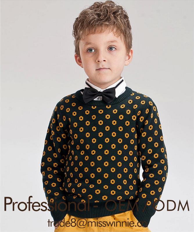 新しい秋若い男の子の子供のセーターロングスリーブファッションセーター仕入れ・メーカー・工場