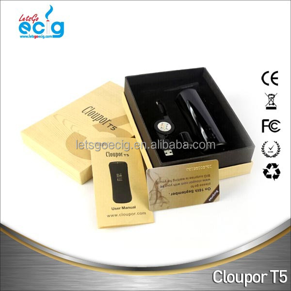 Wholesale Original Cloupor T5 50W Mod 7W-50W High Quality E Cigarette