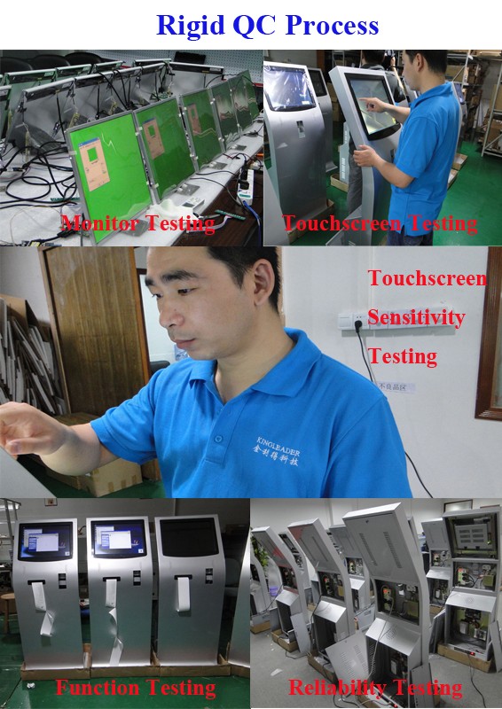 セルフ- サービス中国から情報キオスクタッチスクリーンのキオスクのメーカー仕入れ・メーカー・工場