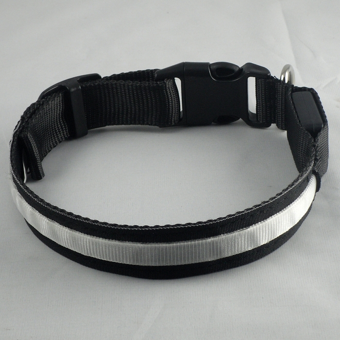 Design New Super Bright Nylon LED dog collar .jpg
