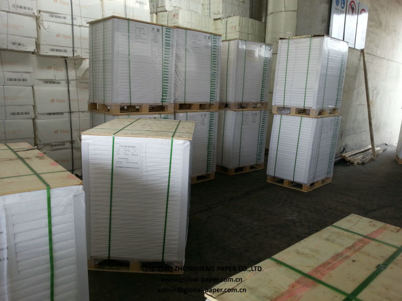 高光沢コート紙cs2アート紙90 gr 70 × 100センチ仕入れ・メーカー・工場